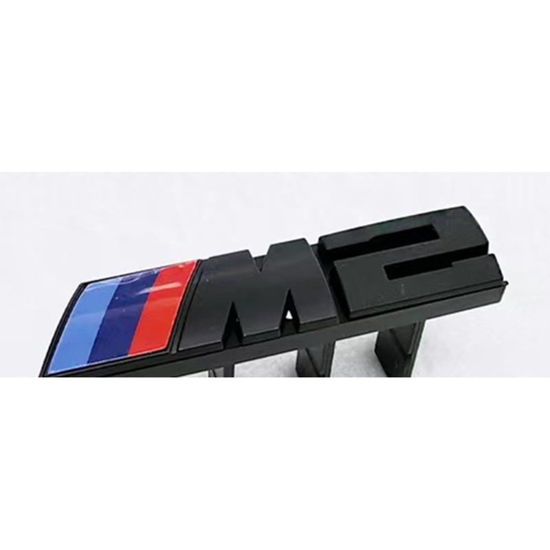 3D Car Front Grille M Badge Emblem Decoration Accessories For BMW M3 M4 M5 G42 G30 G20 E90 E90 E93 E60 F10 F07 F34 F30 F20 G05 LF0