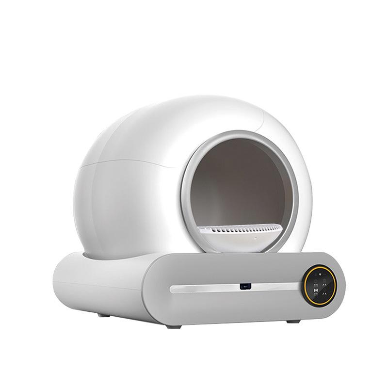 

Автоматический большой умный лоток для кошачьего туалета с дезодоратором и полной крышкой UK Standard