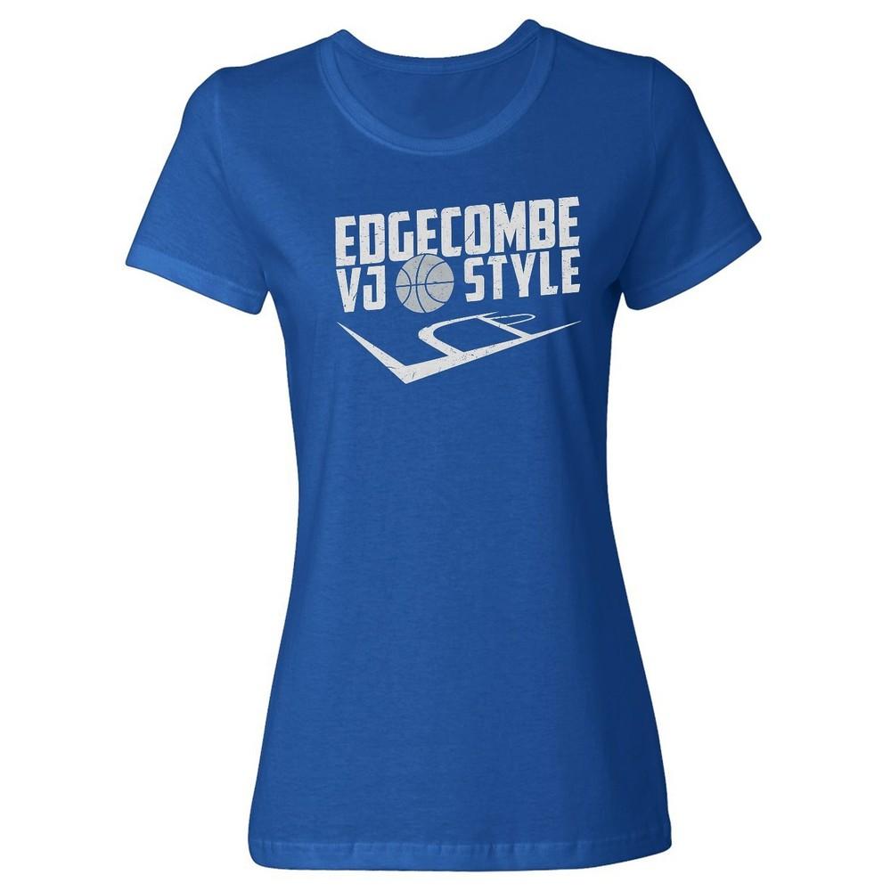VJ Edgecombe Inspired Bball Design - Philly Fans Ladies  Crewneck T-Shirt Unisex T-Shirt S