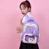 Bag Soft School Polyester Lining Simple Design Middle Class Children Travel Bags