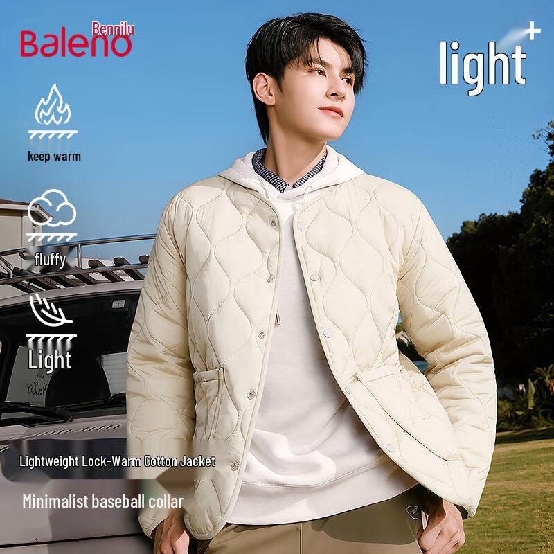 

Baleno Men s Baseball Collar Padded Jacket 2XL