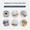 Universal Anti-Slip Rubber Foot Pads for Washers, Fridges, and Furniture - Shock Absorption and Noise Reduction