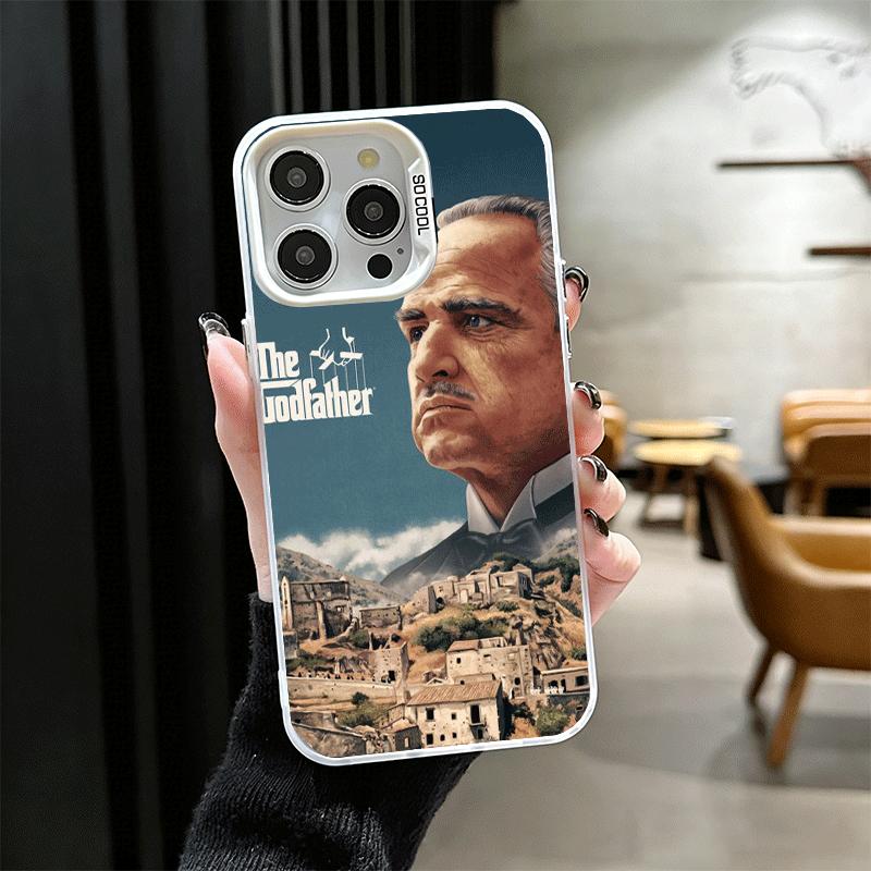 

The Godfather TV Shockproof Phone Case for iPhone 17 Air 16 16E 15 Pro Max 14 Plus 13 Mini 12 Back Cover Anti Fall Fundas iPhone 14 Pro