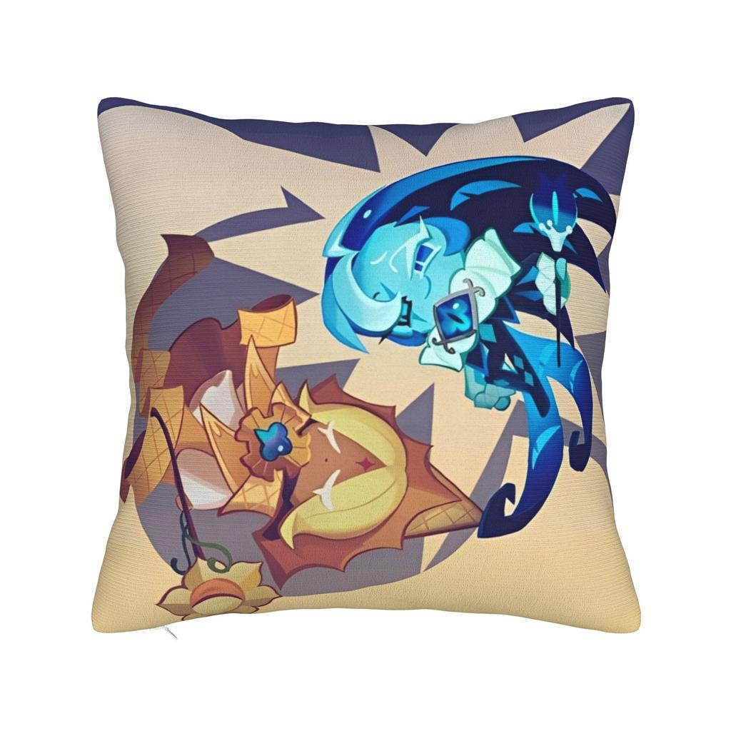 Decorative Pillowcase Cookie Run Kingdom Accessories Home  Throw Pillow Case Cover Square Multi-Size