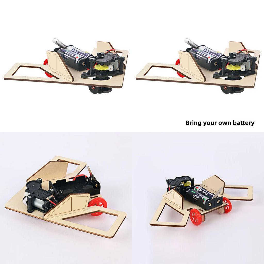 Simulated Obstacle Avoidance Robot Assembly Material Set Children Puzzle Toy For Educational Activities