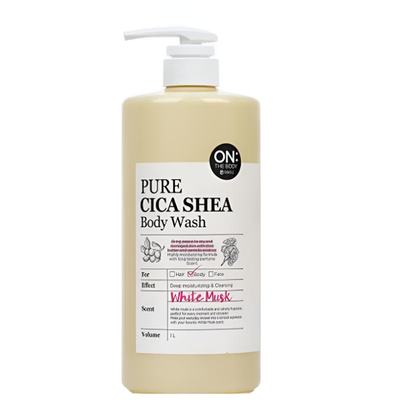 [On The Body] Pure Cica Shea White Musk Body Wash 1000 ml