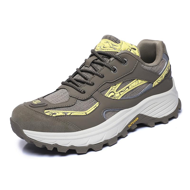 Factory new fashion new men's shoes breathable shock absorption non-slip chef shoes outdoor hiking shoes hiking camping