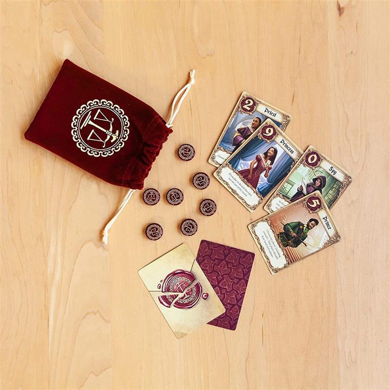 Love Letter: English Family & Couple Strategy Card Game