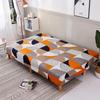 Armless Sofa Bed Cover Spandex Stretch Futon Slipcover Elastic Full Folding Couch Sofa Shield Fitted Full Folding Sofa Slipcover