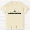 The Scientific Method Cotton Summer Casual Cool Loose T-Shirt