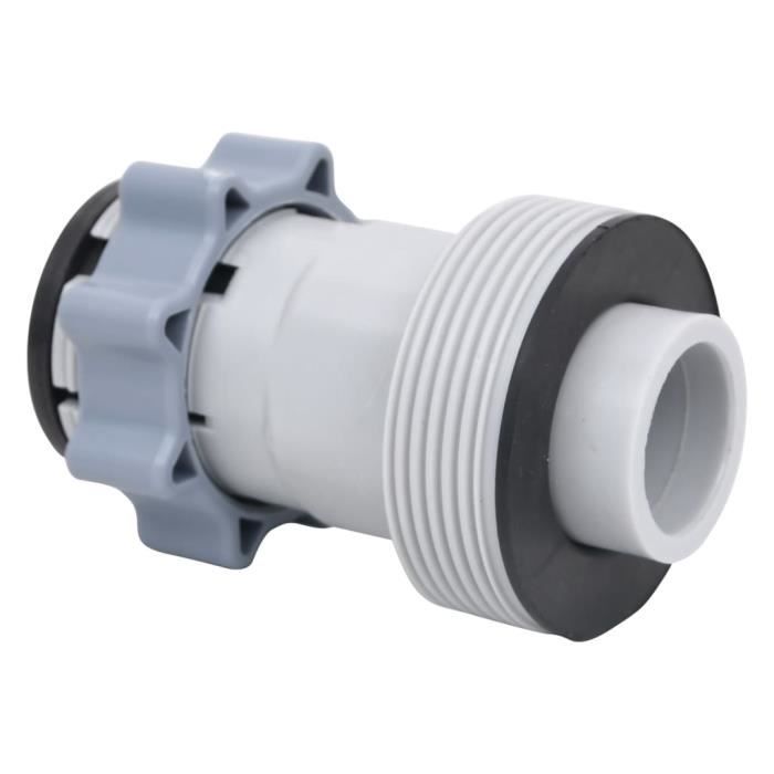 Adaptateurs de tuyaux de piscine - Type B - 2 pcs - Plastique - Extérieur - 38 mm