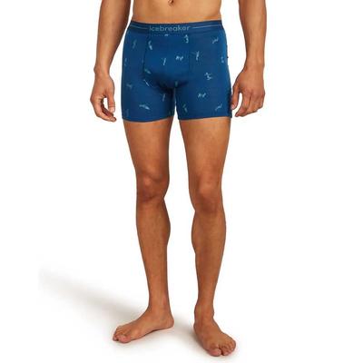 Icebreaker Merino 150 Anatomica Boxer Briefs Snow Day