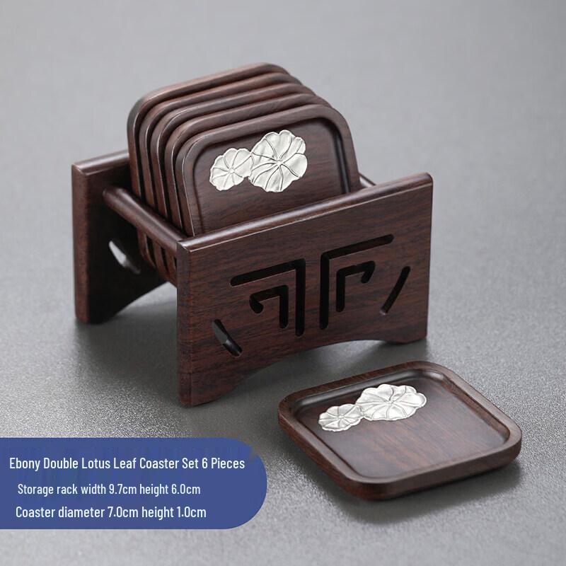 Solid Wood Tea Cup Coaster