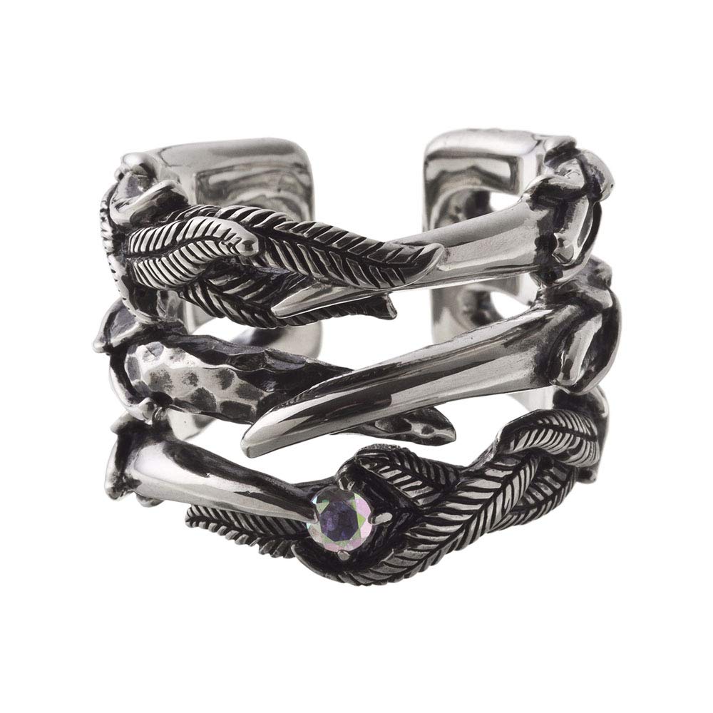 Artemis Classic Uriel Triple Ring Silver Accessories for Men and Brand Silver 925 (ac-acr0265) - Women, Jewelry, Ring,