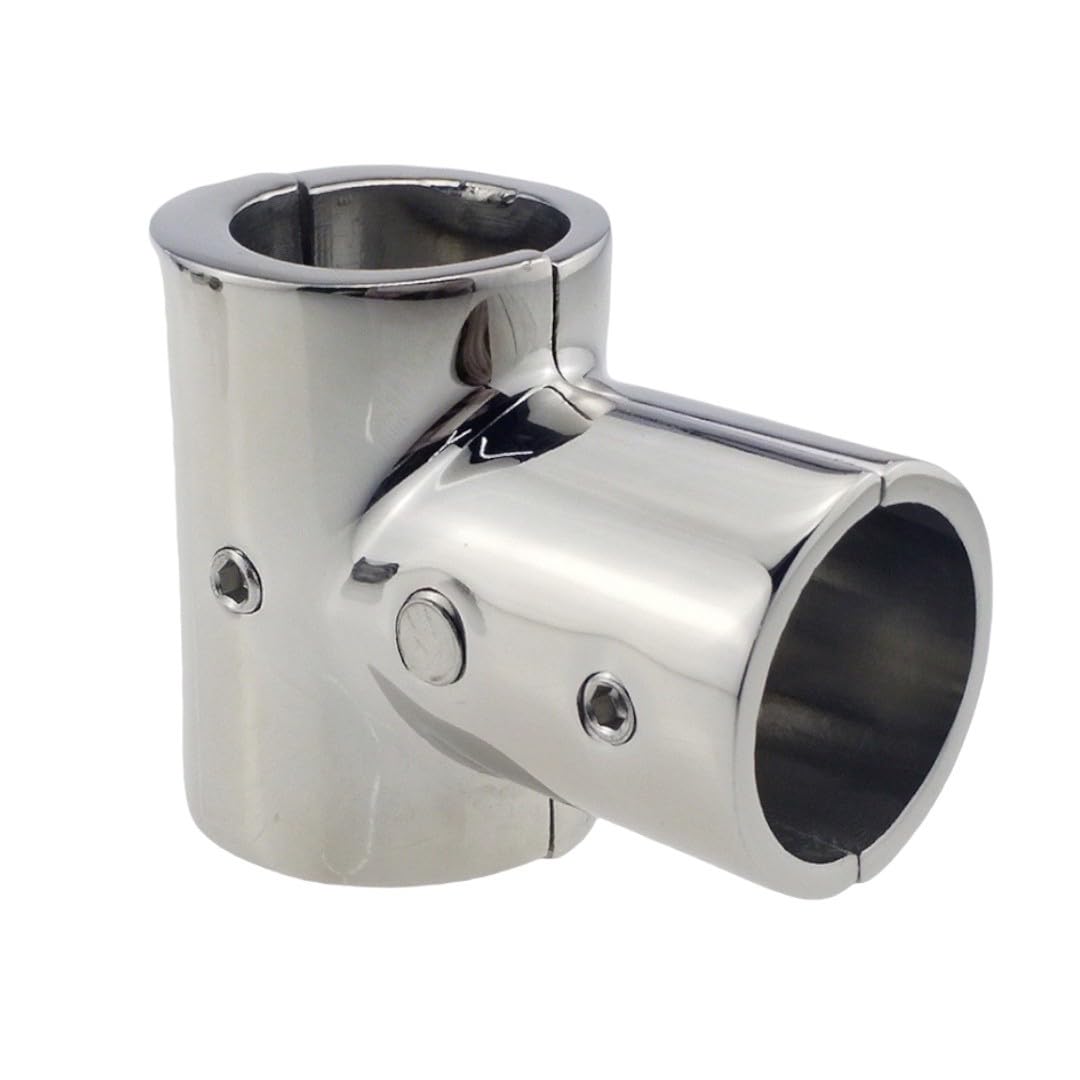 

Зажим Труба Вилка Грампл, Фитинги из нержавеющей стали, Для лодок и поручней D STONE (25 мм) 25mm серебряный