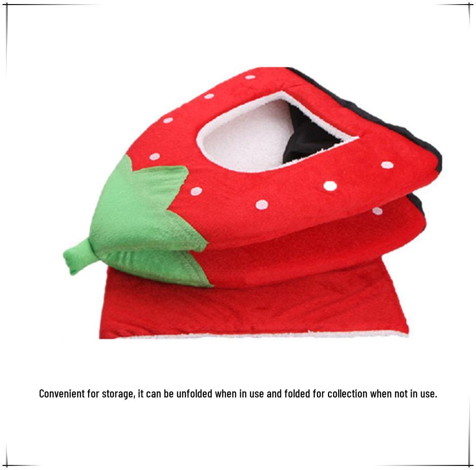 Jahodový pelíšek pro psy a kočky