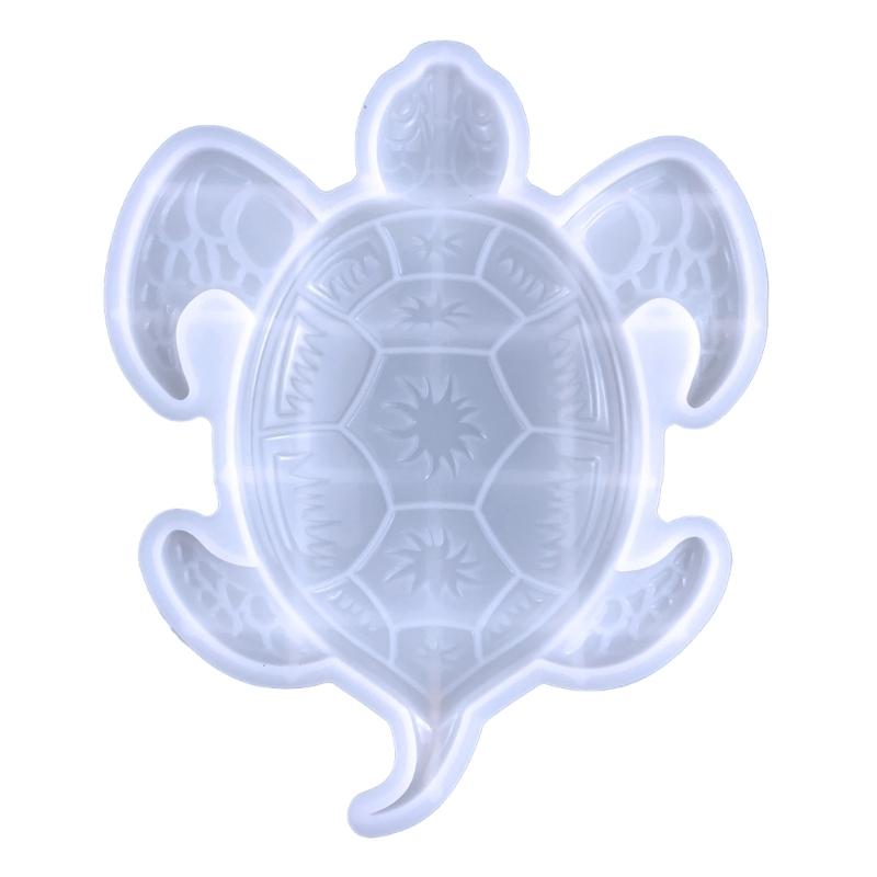 

Turtle Epoxy Resin Mold,Animals Silicone Resin Mold Sea Turtle Epoxy Casting Mold for DIY Wall Hangings,Home Decorations 1 чистий