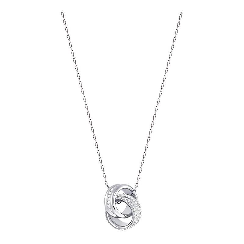 Swarovski Further buckle necklace rhodium plated, crystal silver white women s model 5240524