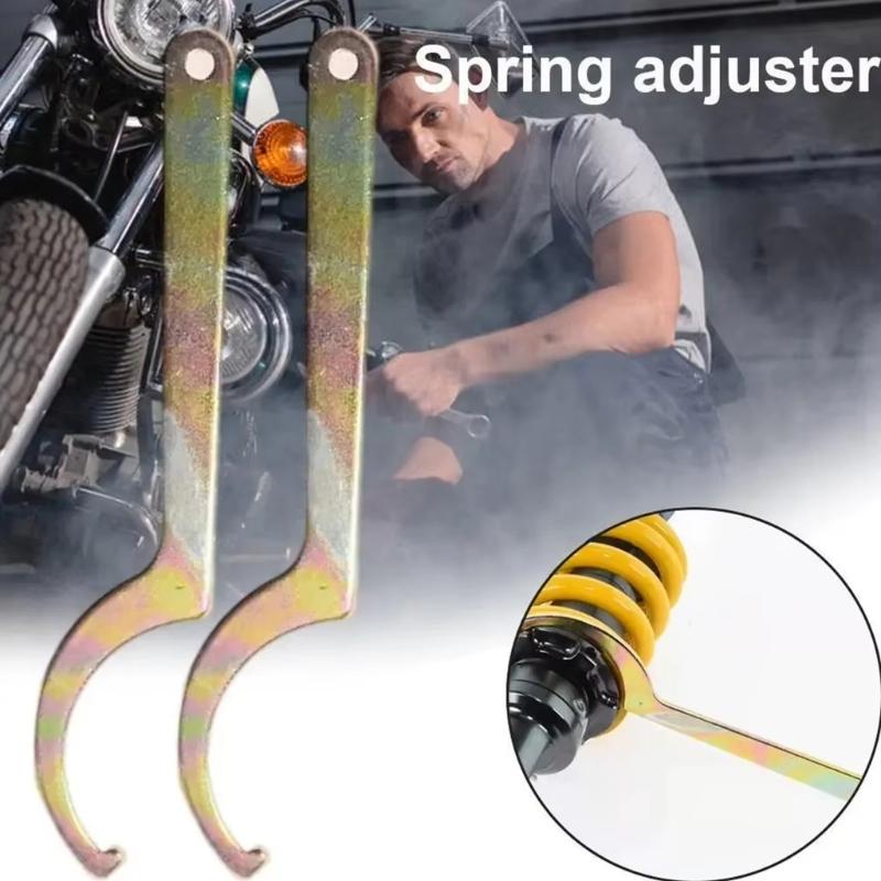 Motorcycle Suspension Customization Kit With Universal Spring Adjustment Tool For Various Terrains