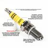 Three-wheel motorcycle ATDC D8TC spark plug, suitable for 125/150 engine ignition plugs as a universal accessory.