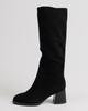 Winter Boots On Heels Berkonty 31470200 36 Black Suede