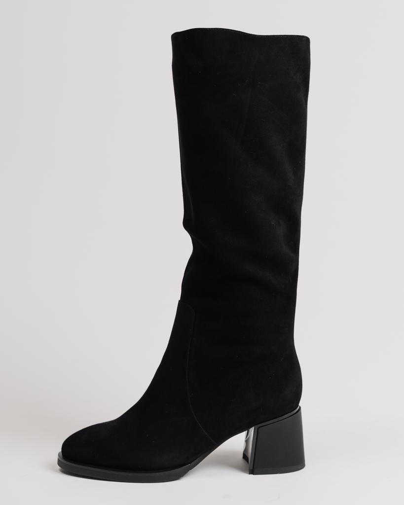 Winter Boots On Heels Berkonty 31470200 36 Black Suede