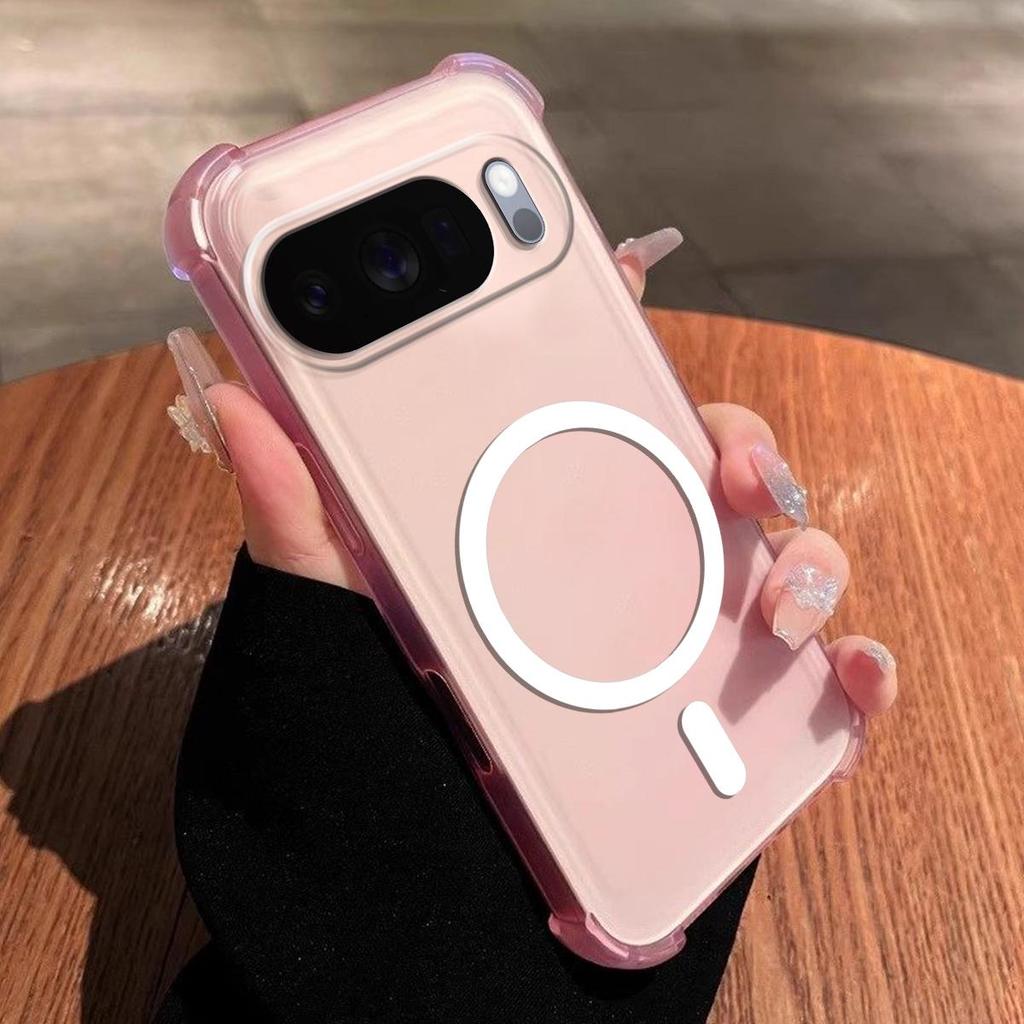 Anti-Fingerprint Matte Jelly Case for Google Pixel 10 Pro 5G XL 9 Drop-Proof Phone Cover