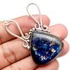 Labradorite Necklace Blue Silver Natural Beads  Gifted Pendant Cts