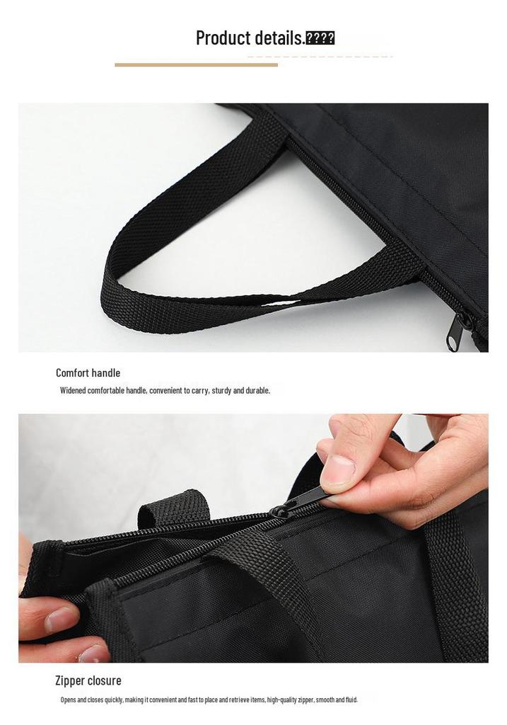 Insulated Aluminum Foil Lunch Bag - Stylish, Handheld, Large Capacity Bento Box