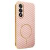 For OnePlus Ace 5 Ultra 5G/Nord 5 5G Phone Case Carbon Fiber Textured Electroplated TPU Back Cover