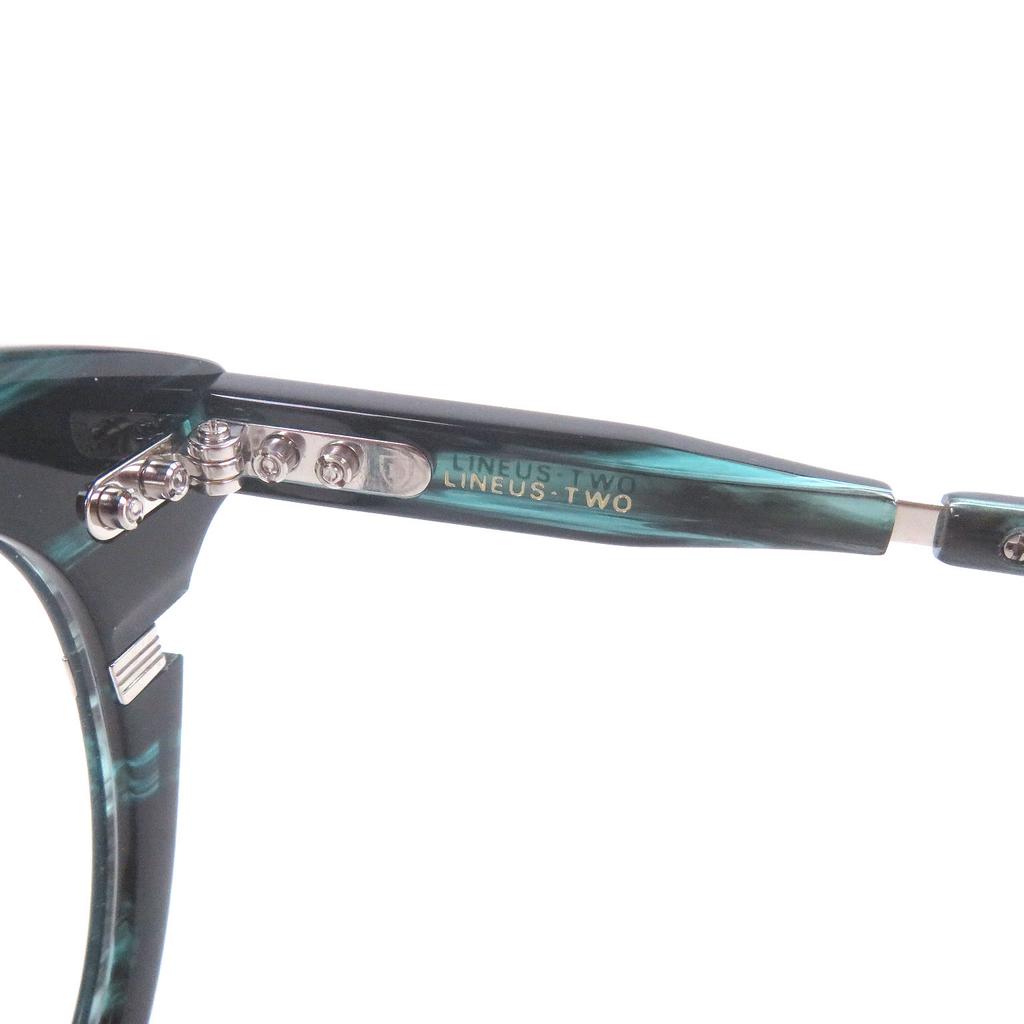Excellent DITA Glasses LINEUS-TWO Marble Pattern Boston Used