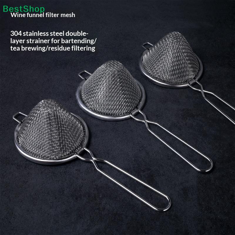 Conical Cocktail Sieve Great For Removing Bits From Juice Coffee Cocktail Strainer For Home Ba