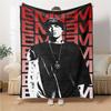 1Pc Eminem'S Urban Style Blanket For Couch Bed Plush Cozy Fuzzy Blanket Super Soft Warm Blankets For Fall And Winter 091895