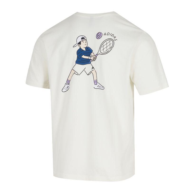 Adidas Sports Lifestyle Logo Breathable Round Neck Short Sleeve T-Shirt Men T-Shirts KC2868