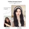 Women's Long Curly Water Wave Headband Wig for Natural Volume
