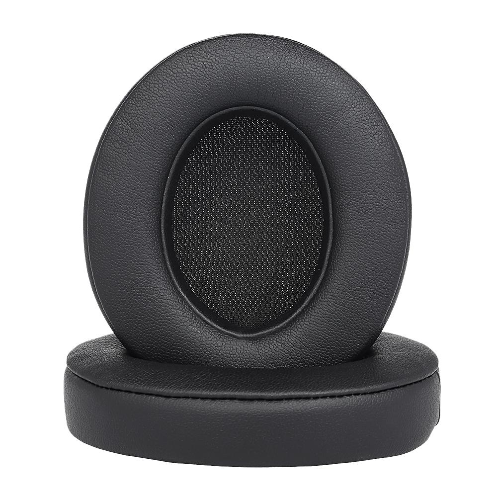 2Pcs Replacement Earpads Ear Pad Cushion for Beats Studio On Ear Wired / Wireless Headphones Black