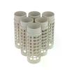 6PCS Interlocking Moss Pole Plastic Vine Fixed Support Frame Plants Growth Stand  Indoor Plants