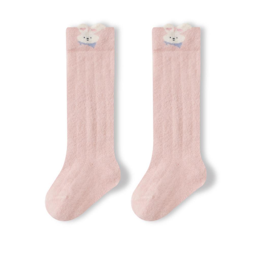 Soft Baby Knee High Socks Warm Toddler Socks Cute Leg Warmers  for 0-3 Years Old