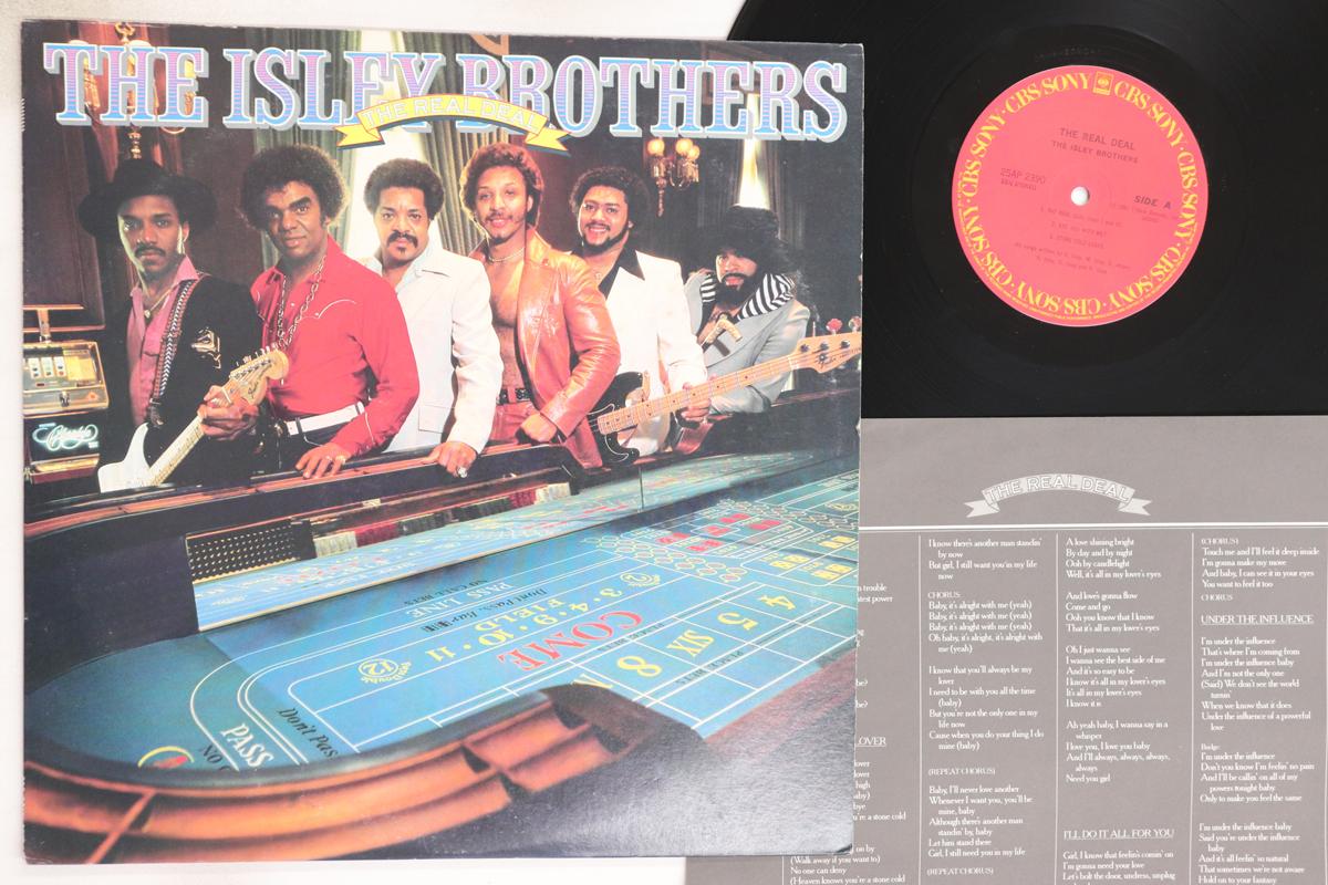 

LP Record ISLEY BROTHERS - Real Deal 25AP2390 CBS SONY 1982 Japan Soul/Funk Used