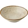 Premium Relief 8-Inch Special-Shaped Ceramic Plate Vegetable Plate Household 2025 Salad Plate Export