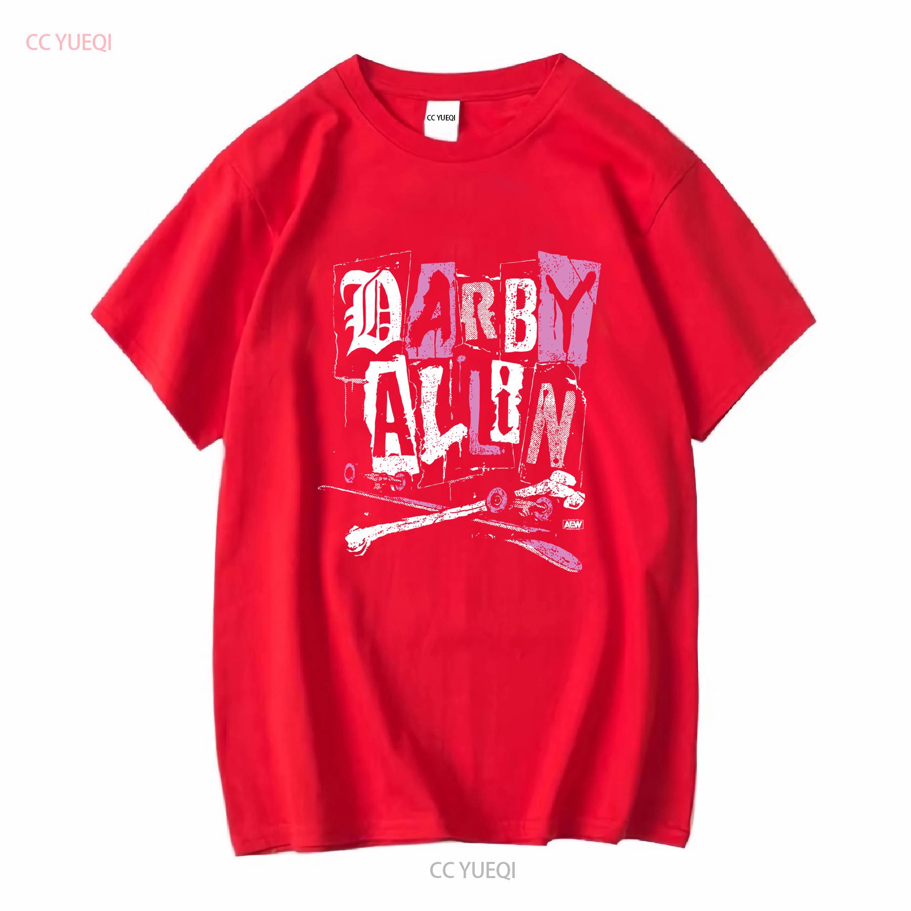 DARBY ALLIN TRANSPLANT AEW Official T Shirt long or short sleeves vintage Washed Comfortable Breathable Slightly S