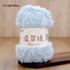 Hand Knitted Fur Yarn Long Hair  Hat Scarf DIY Wool Yarn Simulation Fur Crt Material Autumn Faion Accories
