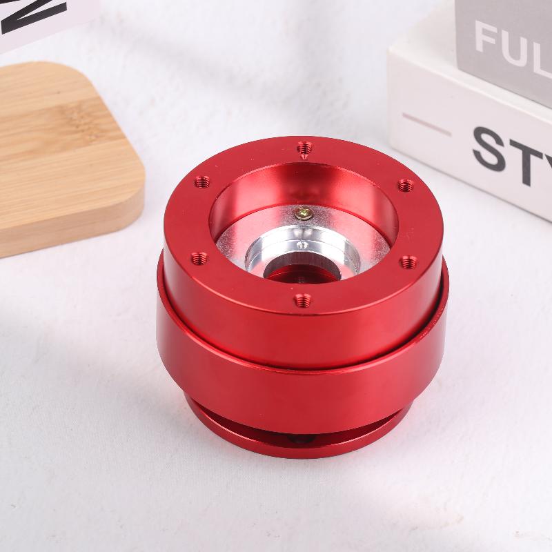 70Mm 6 Hole Racing Simulator Game Steering Wheel Quick Release Hub Adapter For R21 R16 R9 R5 Racing Game Steering Wheel