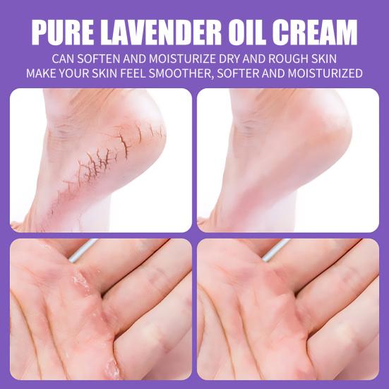 100g Pedicure Gel Easy To Use Nourishing Plant Extracts Lavender Oil Foot Cream for Beauty