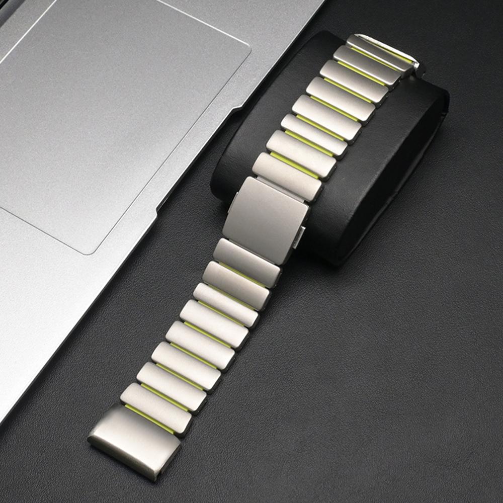 26mm Titanarmband für Garmin Fenix 8 Pro 51mm AMOLED MicroLED Luxus-Armband für Garmin Enduro 3/2 Instinct 2X Solar Correa