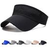 Women Hat Unisex UV Protection Empty Top Sunscreen Tennis Cap for Running