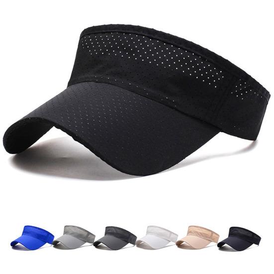 Women Hat Unisex UV Protection Empty Top Sunscreen Tennis Cap for Running