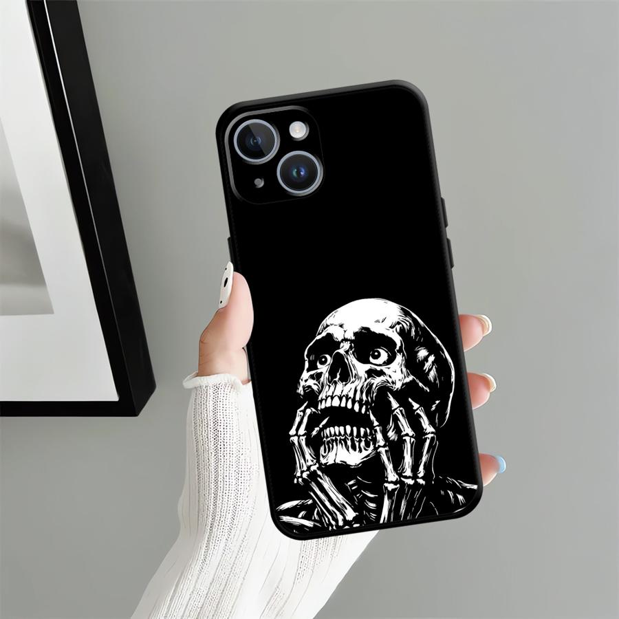 Case for Apple iPhone 17 Pro Max 11 XR XS MAX 14 12 15 Pro 7 8 13 Air 16 Funda Phone Cover Skeleton