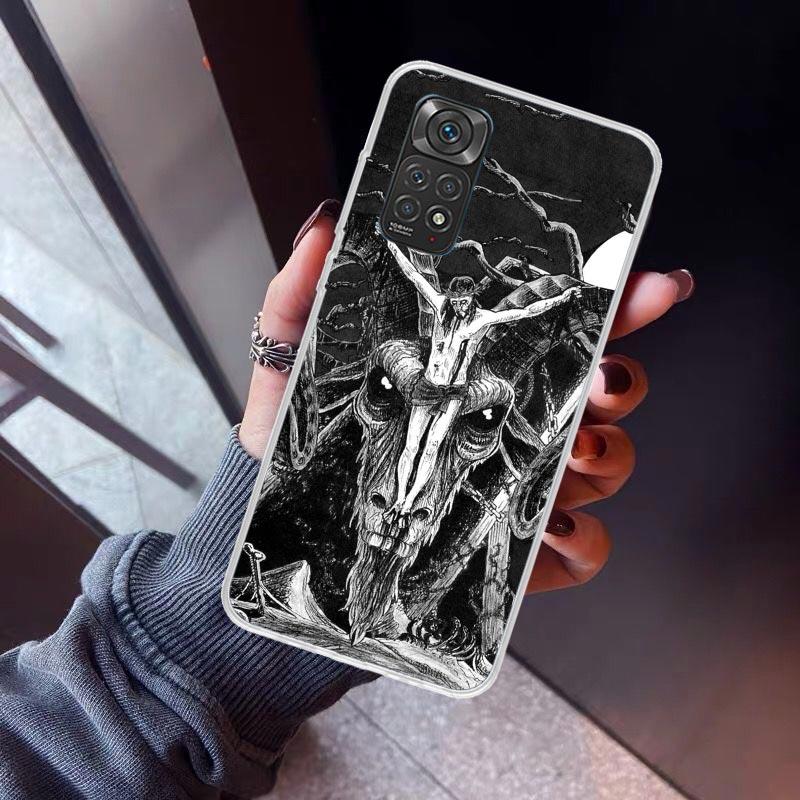Satanic Goat Satan Devil Phone Case For Xiaomi Redmi Note 15 14 14S 13 12S 12 Pro Plus 11S 11 10S 10 4G Cover 11E 11T 5G Print F