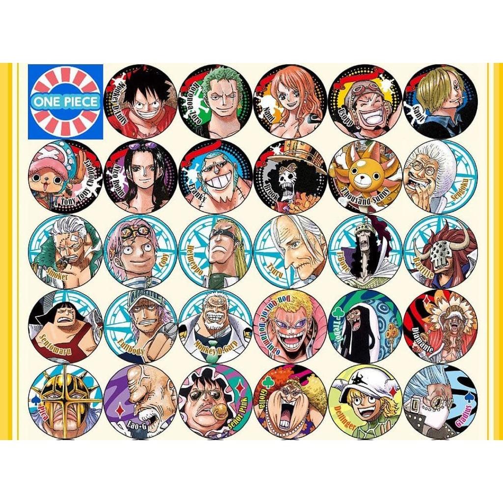 ONE PIECE Natsukomi 2016 can badges bulk 100 pieces
